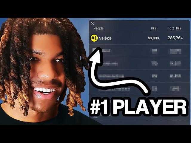 I became the #1 PLAYER in The Strongest Battlegrounds!