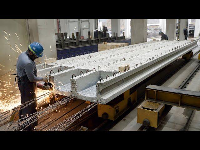 They Hide Styrofoam Inside! Process of Making Light Weight Concrete Slab for Modern Buildings