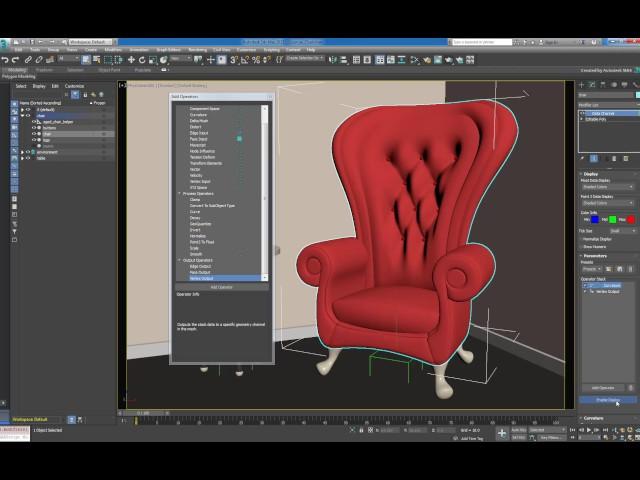 3ds Max Data Channel Modifier - Part 1