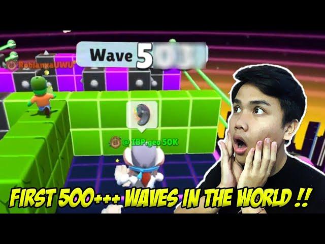 NEW WORLD RECORD ! 500++ WAVES IS REAAALLL !!!! OMG 