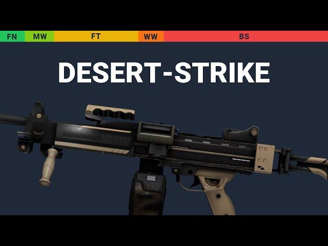 Negev Desert-Strike - Skin Float And Wear Preview