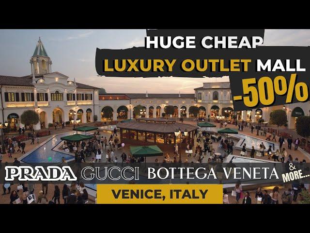 HUGE CHEAP LUXURY OUTLET MALL IN VENICE, ITALY | Noventa Designer Outlet