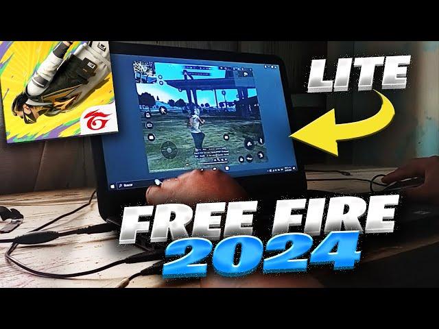 HARD LITE! MEJOR EMULADOR 2024 PARA PC GAMA BAJA Como DESCARGAR FREE FIRE En PC 