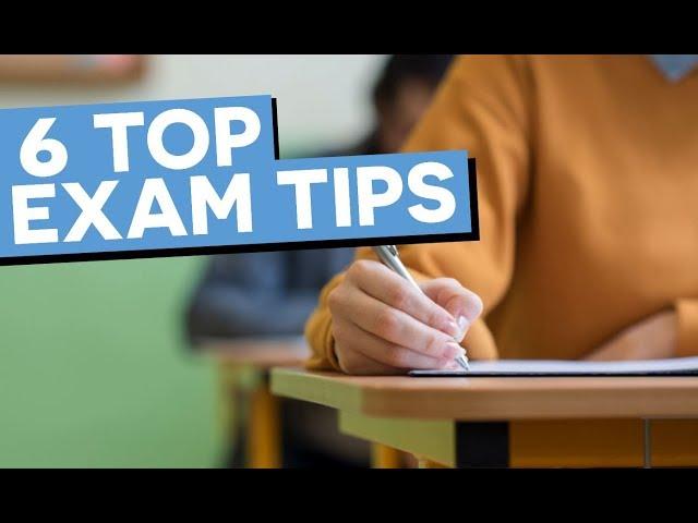 6 top tips for your exams!