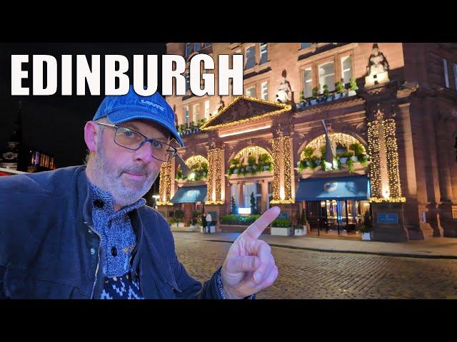 I stayed at the 5 Star Caledonian Hotel in Edinburgh 󠁧󠁢󠁳󠁣󠁴󠁿