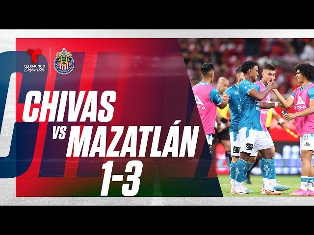 Highlights & Goals | Chivas vs Mazatlán 1-3 | Telemundo Deportes