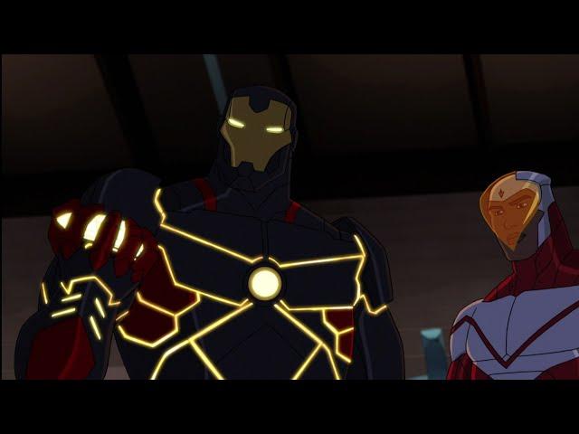 Kang steals Future Arc Reactor | Iron Man's Omega Armour and Future Arc Reactor