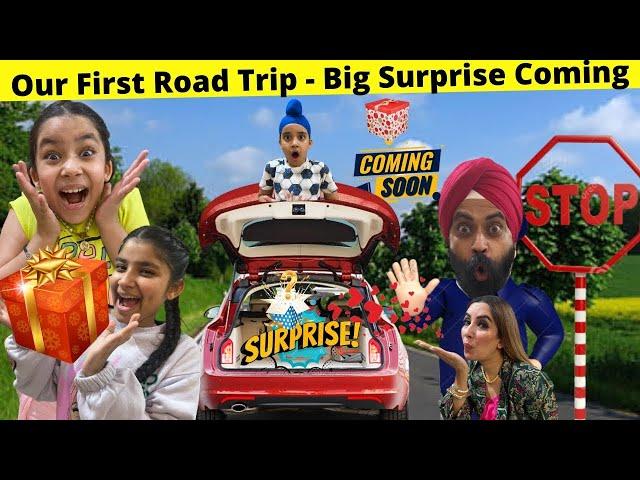 Our First Road Trip - Big Surprise Coming | RS 1313 VLOGS | Ramneek Singh 1313