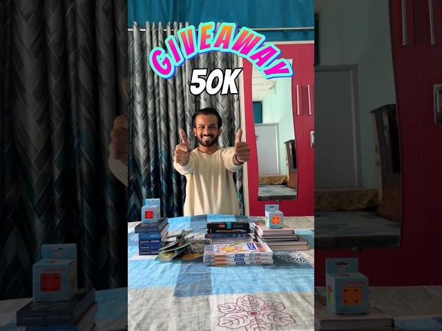 Grand Giveaway  50k Special  | #shorts #minivlog #vlog #giveaway