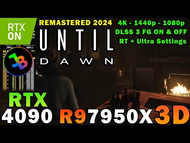 Until Dawn (Remaster 2024) | RTX 4090 | R9 7950X3D | Ray Tracing | Ultra Settings | 4K 1440p 1080p