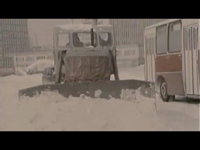 Bratislava - Snehová kalamita (1987) 