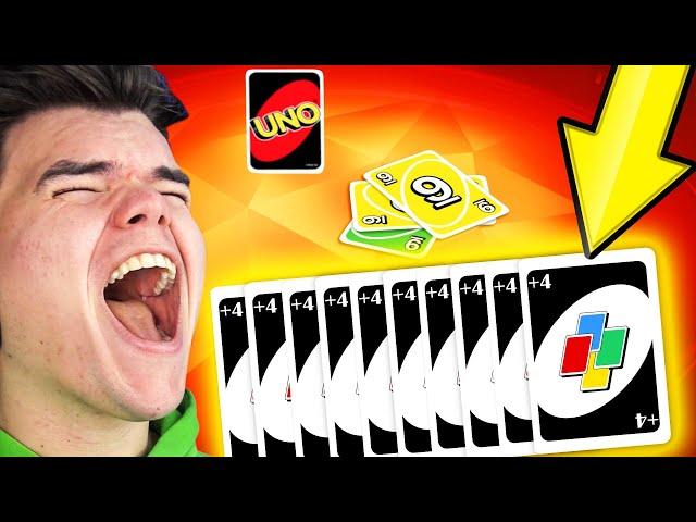 TROLLING My FRIENDS With +4s In UNO!