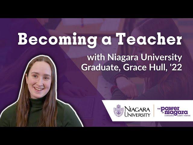 Becoming a Teacher | Niagara University