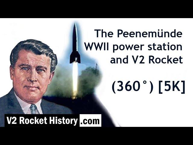 The Peenemünde WWII power station and the V2 Rocket (360°) [5K]