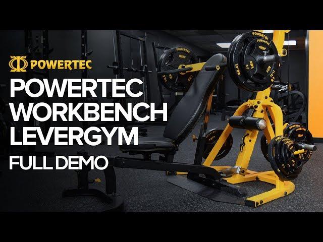 Powertec Workbench Levergym | Full Demo - FREE EXERCISE CHART DOWNLOAD