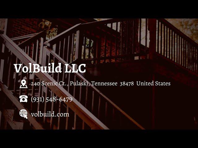 VolBuild LLC | Home Builder Contractors Near Me | Builders in Pulaski, TN