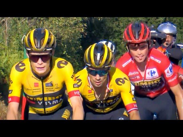 Jonas Vingegaard Plays Domestique for Sepp Kuss | Vuelta a Espana 2023 Stage 18