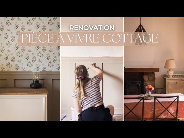 DÉCO | Rénovation de la pièce à vivre dans un style cottage - Partie 1