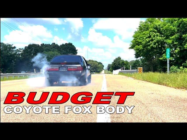 Cheapest coyote swap fox body we've done, but how's it run?