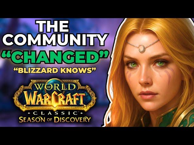 Did Blizzard Mean To Change The Community?