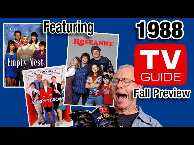 TV Guide Fall Preview 1988 review. Did TV suck worse in 88?