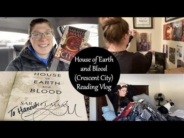 House of Earth and Blood (Crescent City) *SPOILERS* Reading Vlog