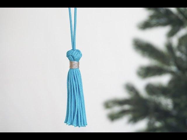 매듭 태슬 만들기(knotted tassel)