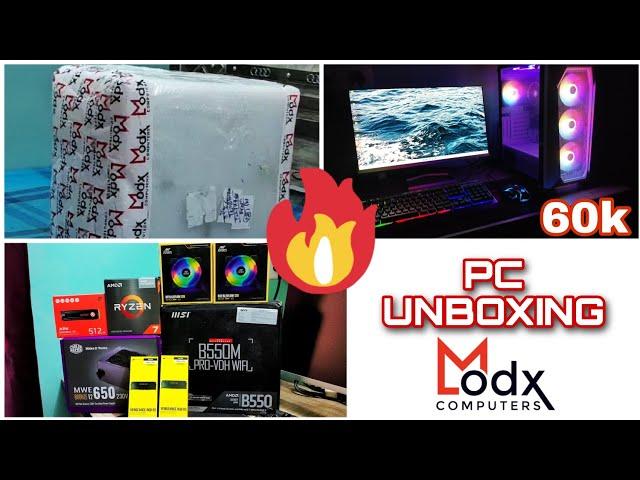 UNBOXING OF MY PC FROM @ModxComputers || PC BUILD || 60k MODXCOMPUTERS ||