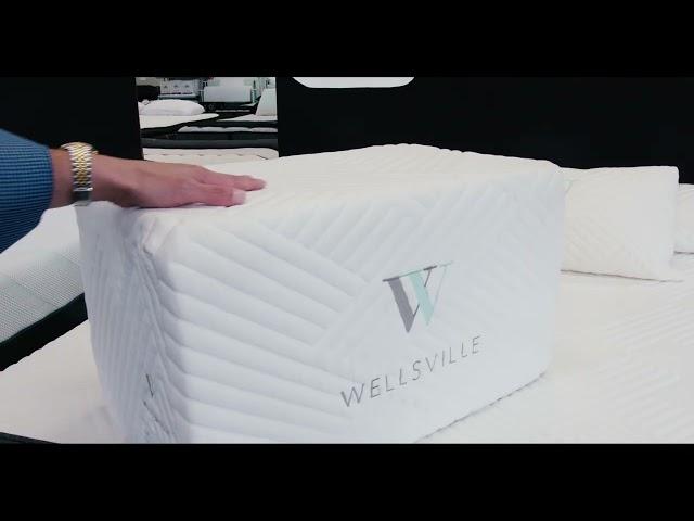 Wellsville Memory Foam Mattress by Malouf Bedding at Mattress Gallery Direct in Georgetown, TX!