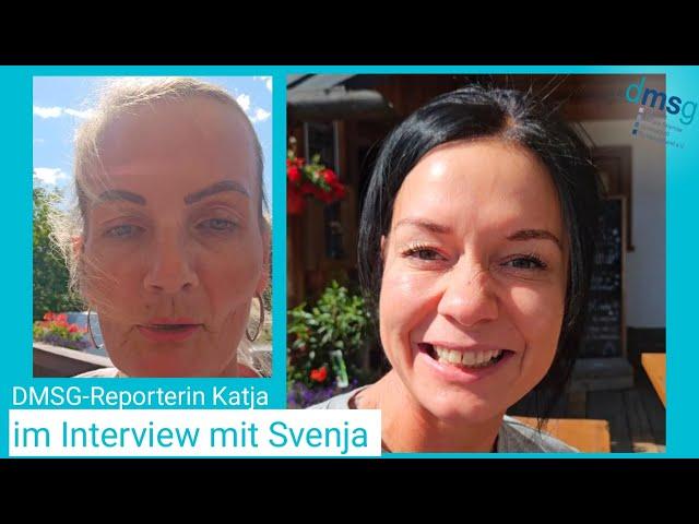 DMSG-Reporterin Katja interviewt Svenja, die PPMS hat!