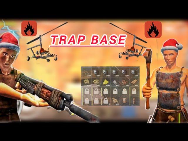 Oxide survival island || Me Build Trap base  #welly  #sudip yt #rajan yt oxide #YT_GAMER