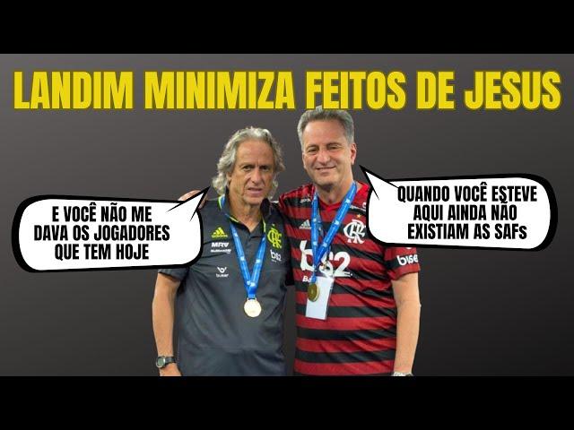 Polêmica: Landim diminui feitos do Flamengo de Jorge Jesus em 2019. Você concorda com o presidente?