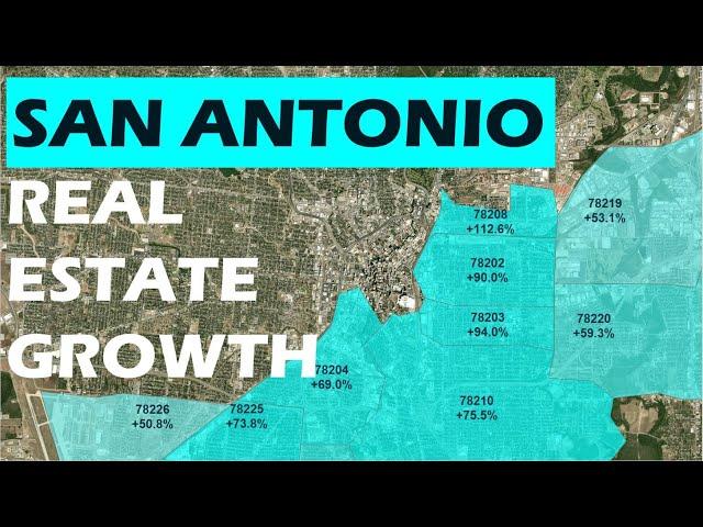 San Antonio Real Estate:  BEST Neighborhoods for Growth