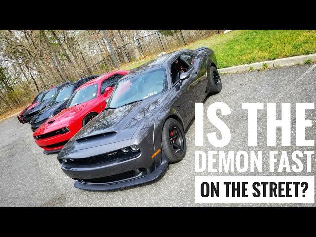 Is the Dodge Demon Any Faster Than A Hellcat?