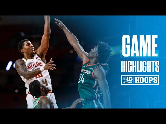 Florida A&M at Maryland | HIGHLIGHTS | Big Ten Men's Basketball | 11/11/24