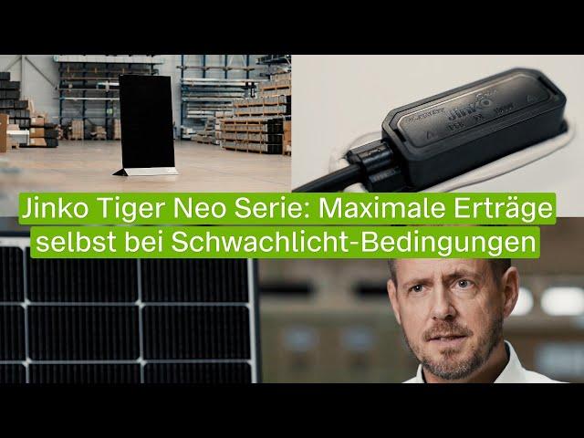 Produkthighlight: Jinko Tiger Neo Serie - Solarmodule mit innovativer N-Type TOPCon Technologie