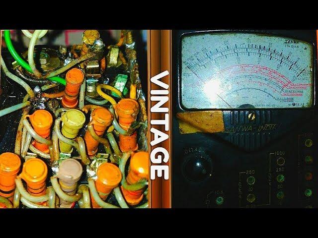 SANWA VINTAGE 1960'S MULTIMETER REPAIR !!