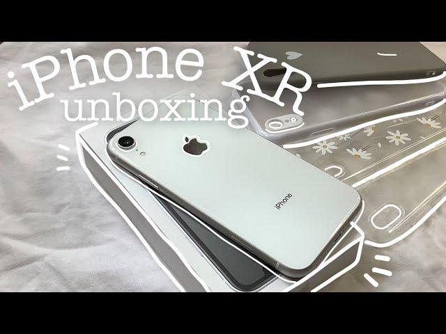  unboxing iPhone XR in 2021 + cases ‍️ | chill | philippines