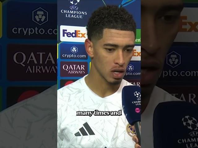 An honest post-match interview from Jude Bellingham following Real Madrid’s defeat to Liverpool 