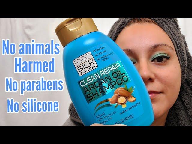 Pro silk salon clean repair argan oil shampoo from Dollar tree #review