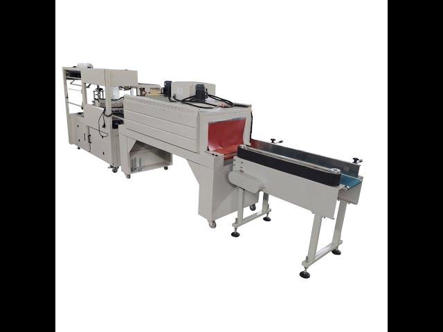 Hot selling double decks maxi roll shrink packing machine for Chile