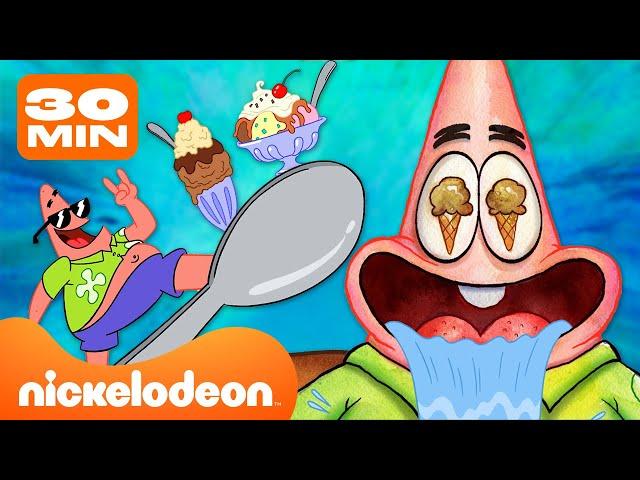 30 МИНУТ самых смешных моментов из НОВЫХ серий "Шоу Патрика Стара"! | Nickelodeon Cyrillic