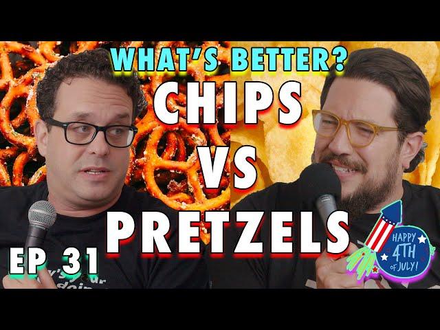 Chips vs Pretzels | Sal Vulcano and Joe DeRosa are Taste Buds  |  EP 31