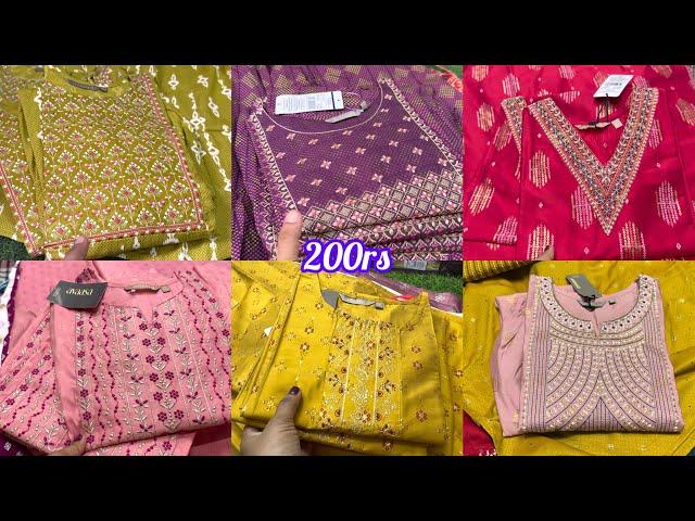 Chickpet Bangalore Wholesale Avasa Branded Kurti & Kurti Set Collection From 200rs Single Courier Av
