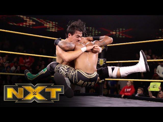 Lio Rush vs. Angel Garza – NXT Cruiserweight Championship Match: WWE NXT, Nov. 13, 2019