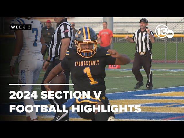 2024 Section V football highlights: Week 3