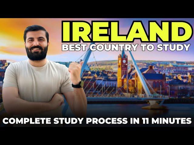 Study in Ireland | 95% Visa Acceptance Ratio | Best Country to Study