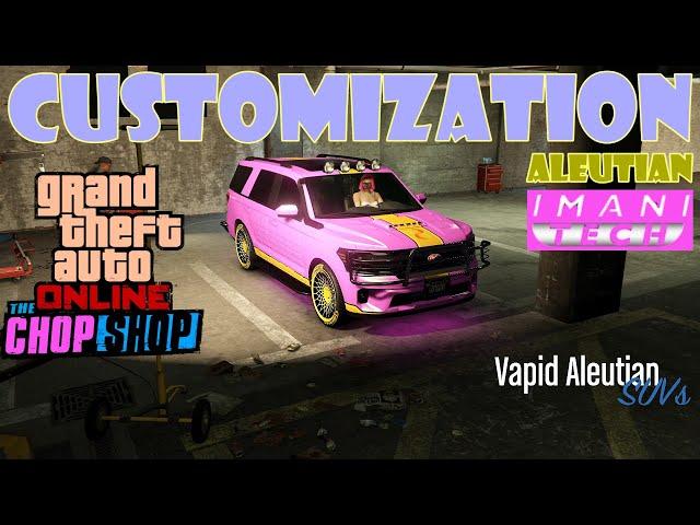 Vapid Aleutian Customization, Imani Tech  The Chop Shop Update | GTA Online