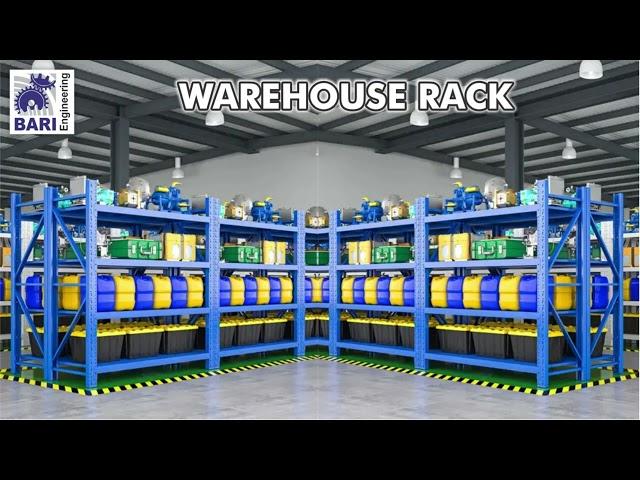 Warehouse Rack | Bulk Rack | Heavy Duty Rack | Racks in Gujranwala | Steel Rack Manufacturer #racks