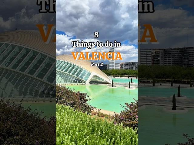 Valencia Travel Guide: The best things to do in Valencia Spain, what to do in Valencia Spain #travel